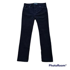 LRL Ralph Lauren Couduroy Black Womens Pants Size 10